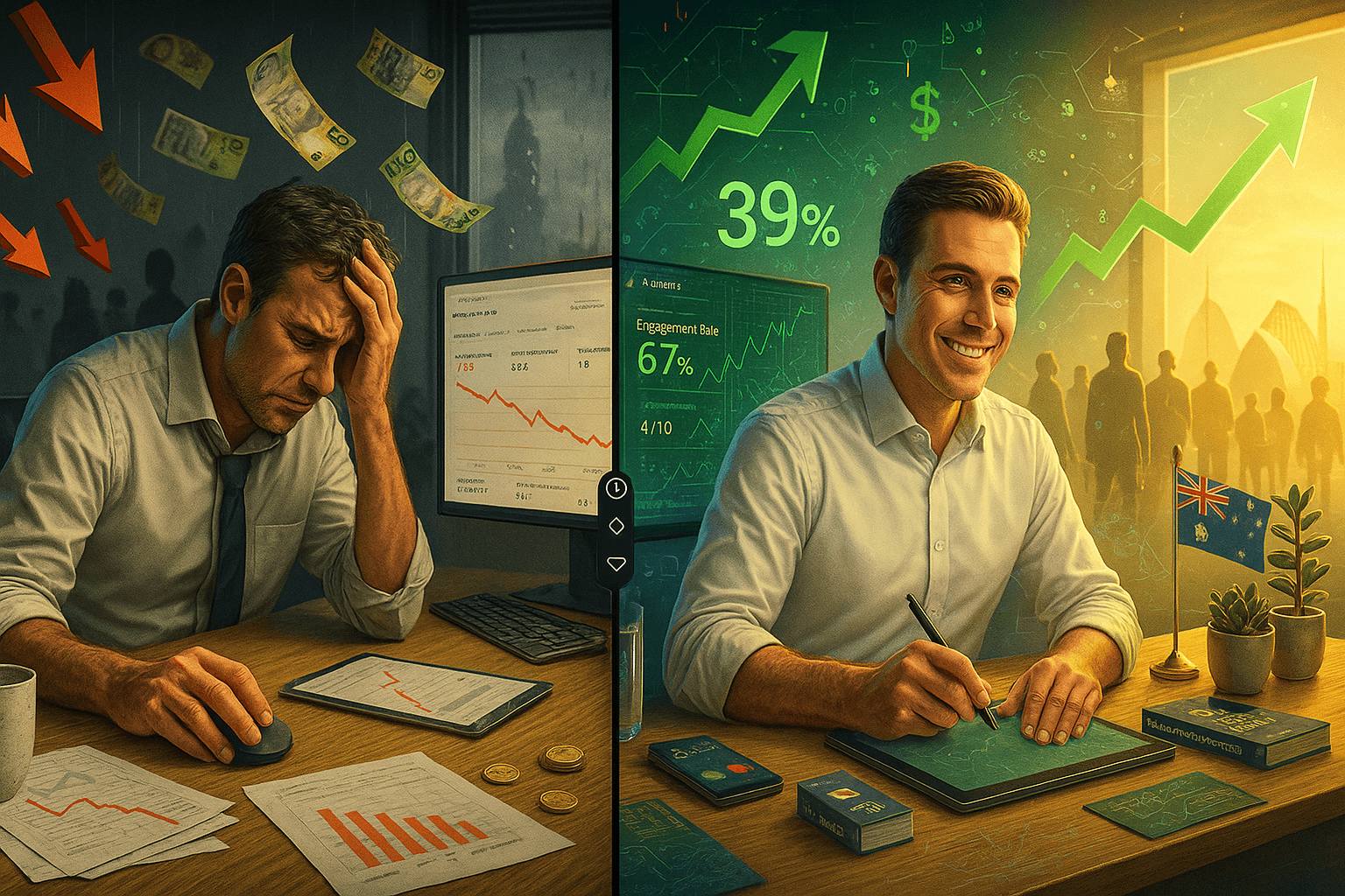 Why Smart Aussie Businesses Are Getting 39% Better Results With Less Website Traffic